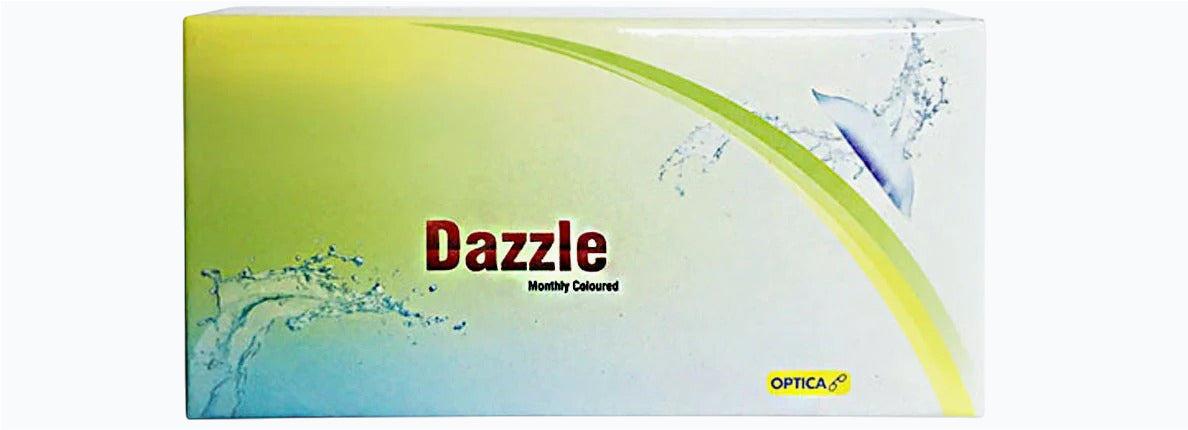 Dazzle Contact Lenses : Green