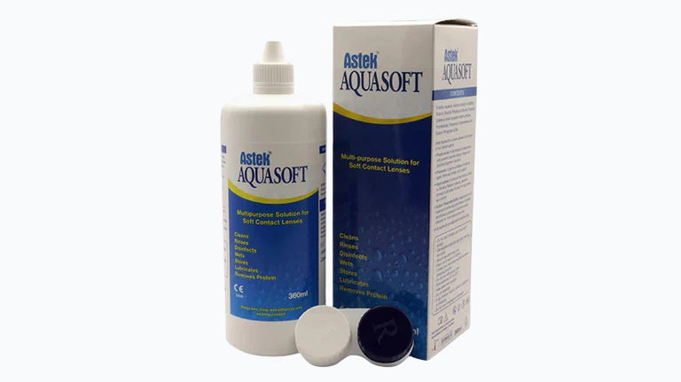 Astek Aquasoft Contact Lens Solution