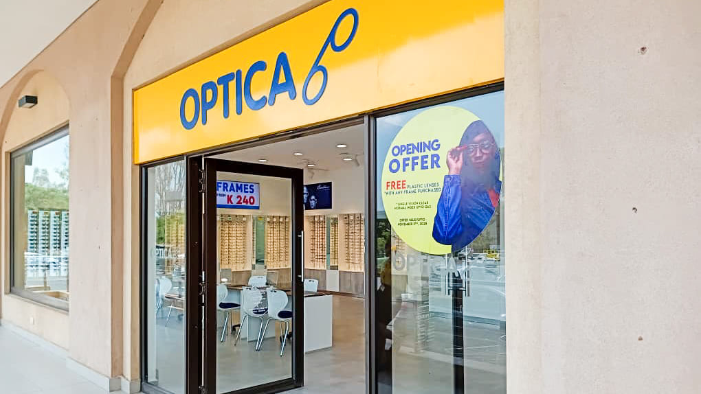 Optica - Opticians in Garden City Mall – Optica Zambia