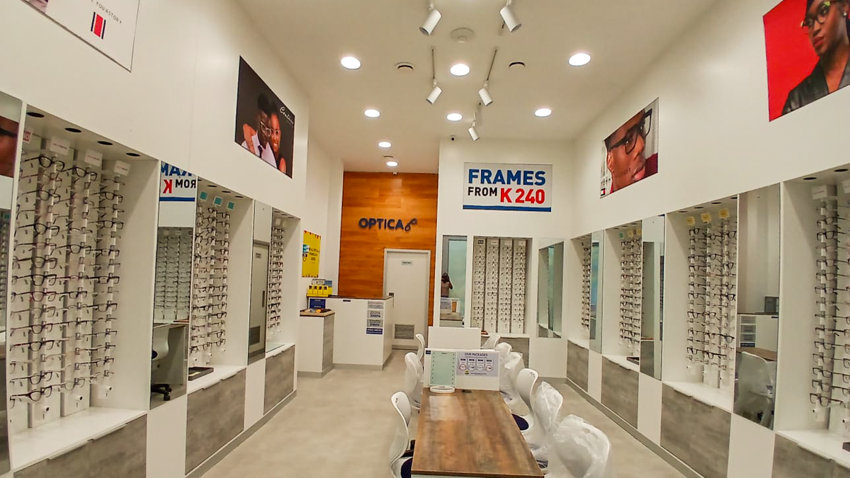 Optica - Opticians in Lewanika Mall